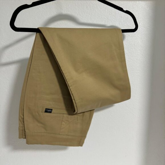 Hollister SKINNY CHINO PANTS Dark Khaki - Picture 1 of 3